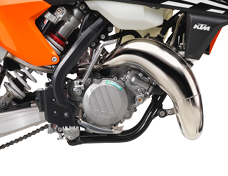 2017 KTM 125 XC-W engine