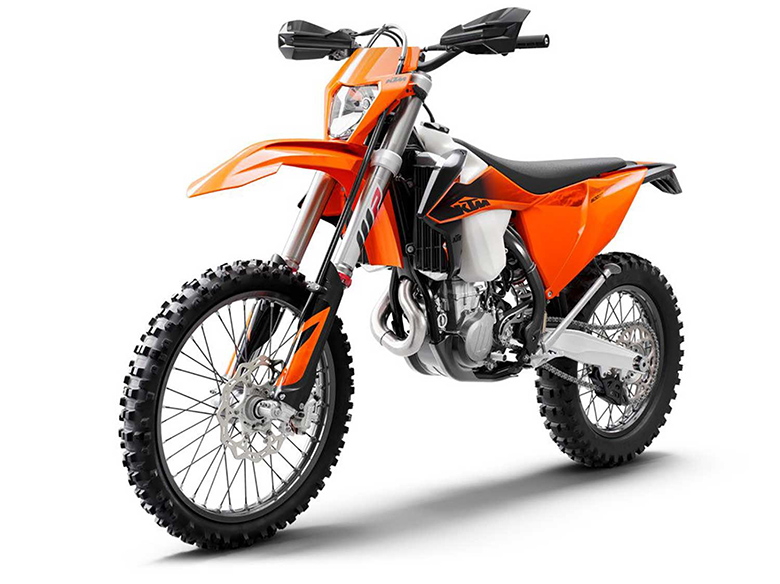 Ktm 2020 350 Xcf-w Powerful Off-road Bike Front View - Bikes Catalog