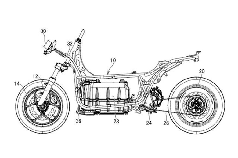 Plans of Yamaha E01 Electric Scooter Revealed in Patent