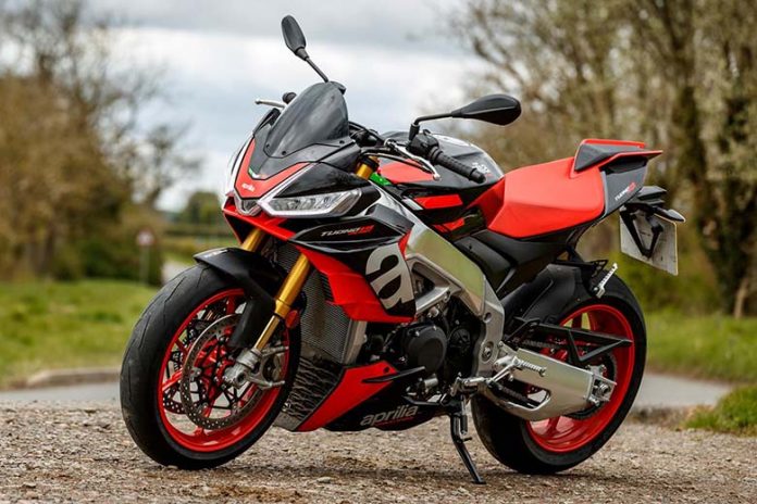 2021 Aprilia Tuono V4 Sports Motorcycle