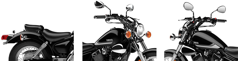 Yamaha 2021 V Star 250 Sports Heritage Motorcycle Specs