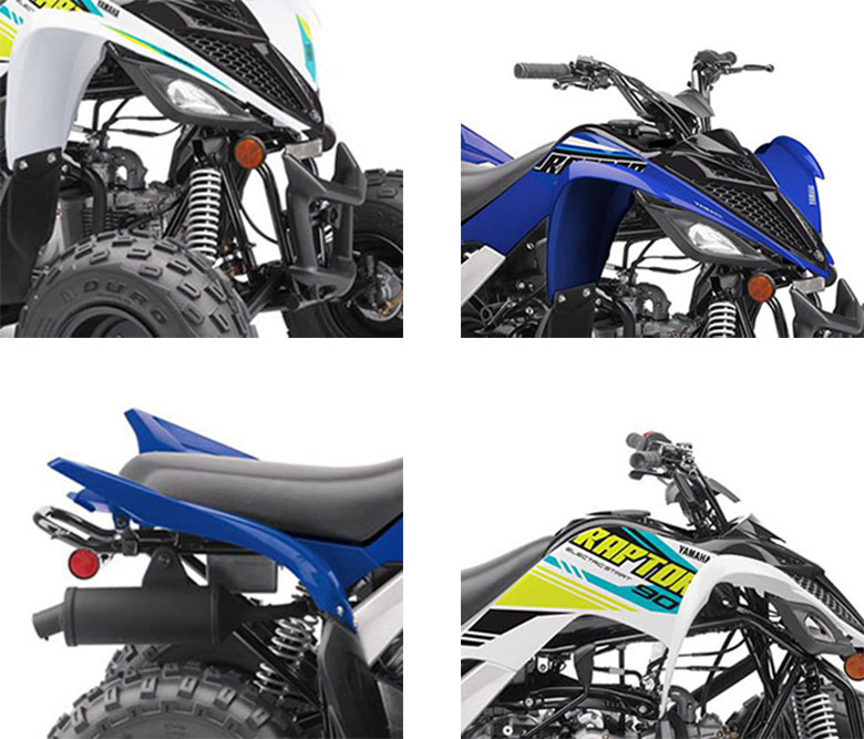 Yamaha 2021 Raptor 90 Sports Quad Bike Specs