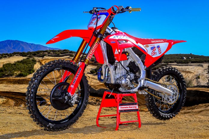 2021 CRF450RWE Honda Dirt Bike