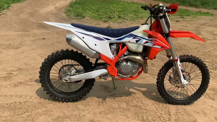 2022 KTM 450 XC-F Enduro Motorcycle