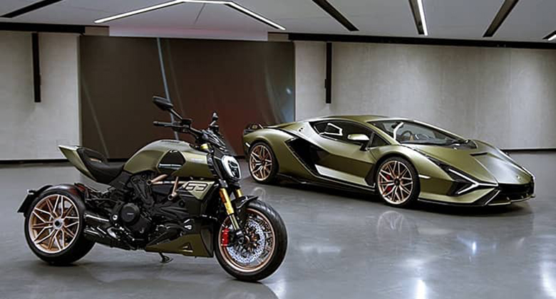 2021 Ducati Diavel 1260 Lamborghini Naked Sports