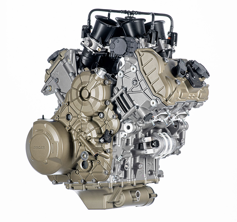 2021 Ducati V4 Granturismo Engine