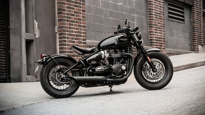 2021 Bonneville Bobber Triumph Classic Motorcycle