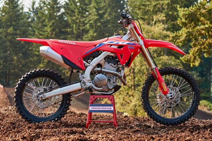 2022 Honda CRF250R Dirt Motorcycle - Review Specs Price