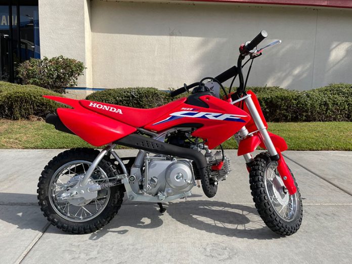 2022 Honda CRF50F Dirt Motorcycle