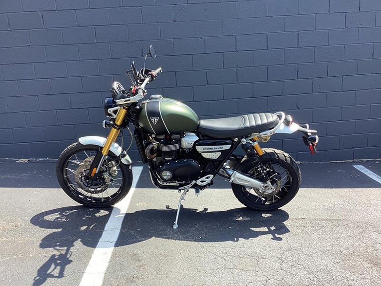 2022 Triumph Scrambler 1200 XE Modern Classic Bike