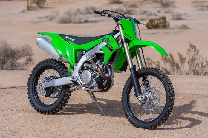 2022 Kawasaki KX450X Powerful Dirt Motorcycle