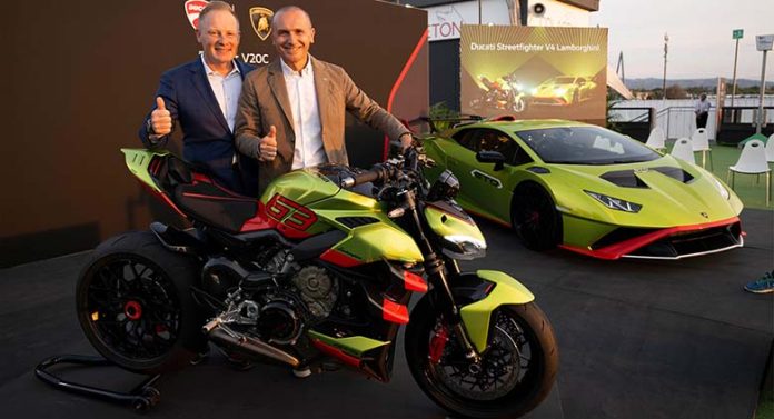 2023 Ducati Streetfighter V4 Lamborghini Speciale Clienti Bike