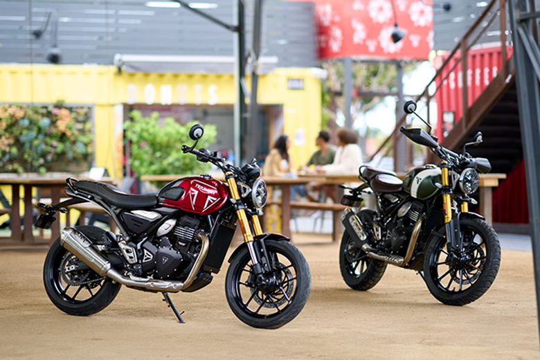 2024 Triumph Scrambler 400 X vs 2024 Honda CL500