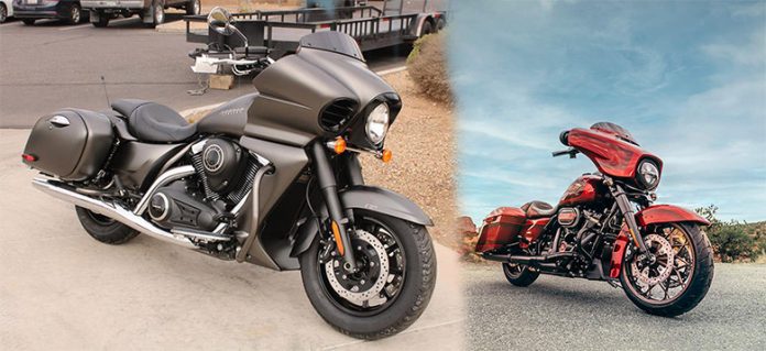 2023 Kawasaki Vulcan Vaquero vs 2023 Harley-Davidson Street Glide