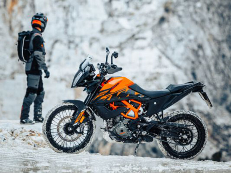 2023 KTM 390 Adventure SW Naked Motorcycle