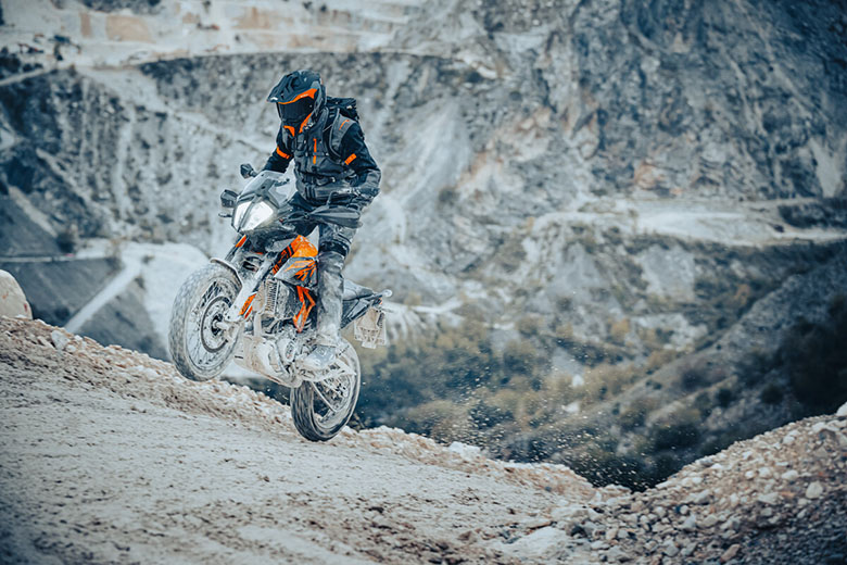 2023 KTM 390 Adventure SW Naked Motorcycle