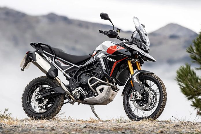 2023 Triumph Tiger 900 Rally Pro Adventure Bike