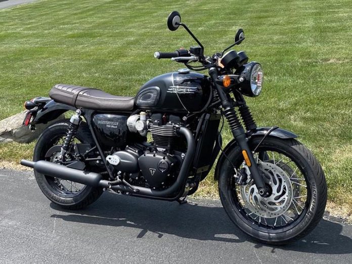 2023 Triumph Bonneville T120 Black Café Racer