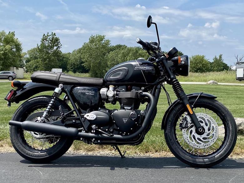 2023 Triumph Bonneville T120 Black Café Racer