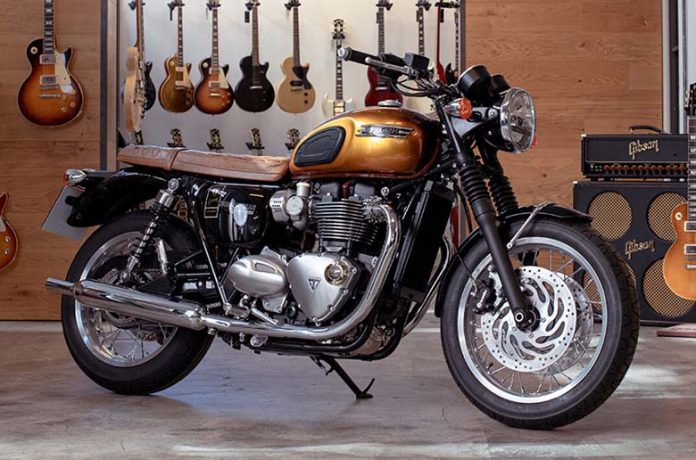 2023 Triumph Bonneville T120 Gibson Les Paul 1959 Edition Bike