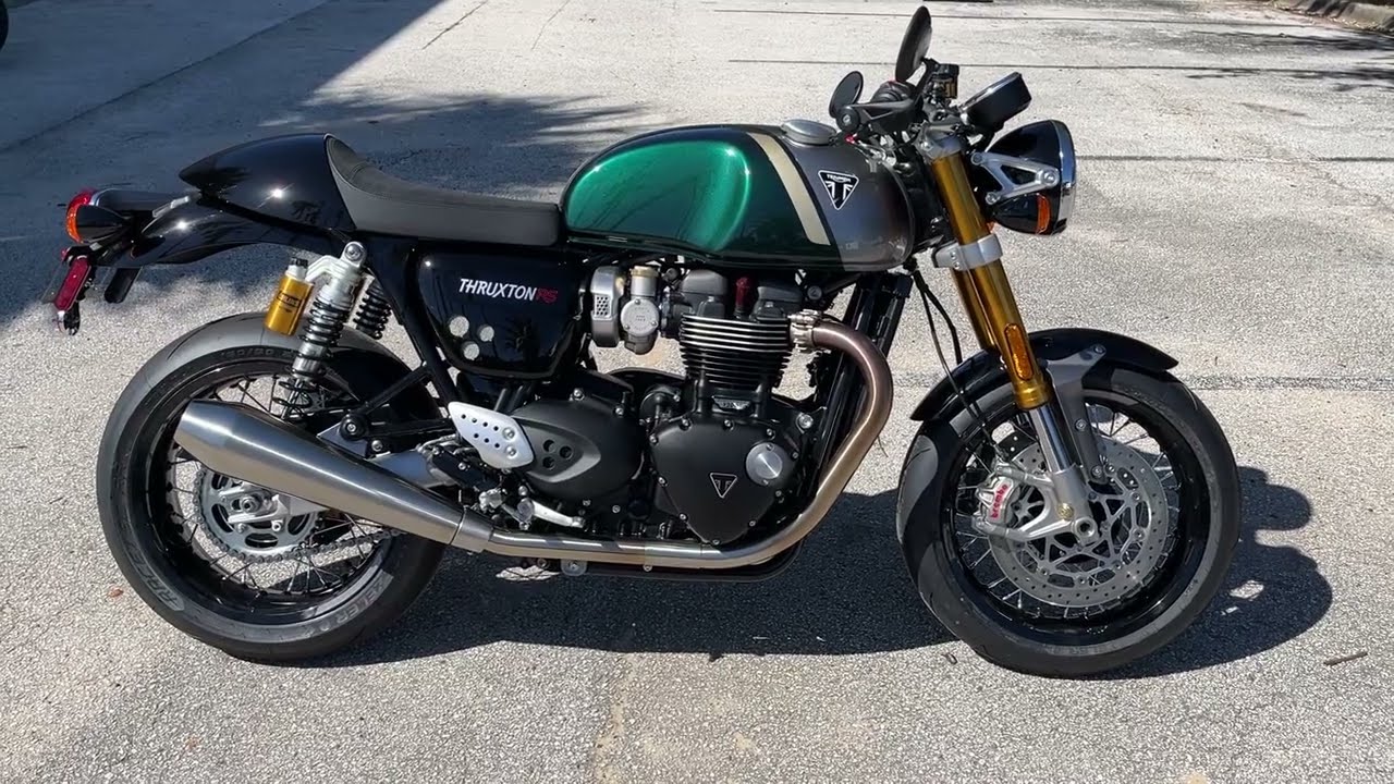 2023 Triumph Thruxton RS Modern Classic Bike