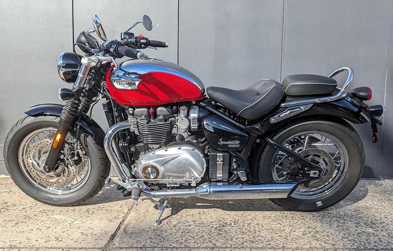 2023 Triumph Bonneville Speedmaster Chrome Edition Roadster