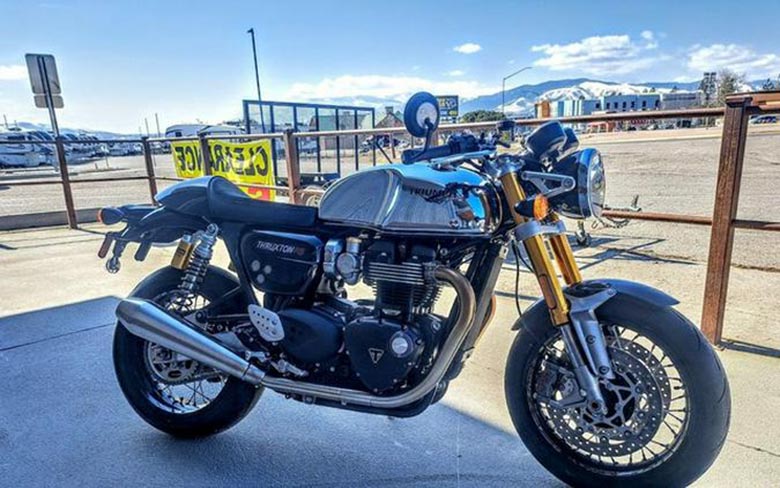 2023 Triumph Thruxton RS Chrome Edition Roadster